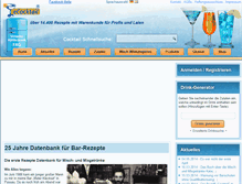 Tablet Screenshot of ecocktail.de